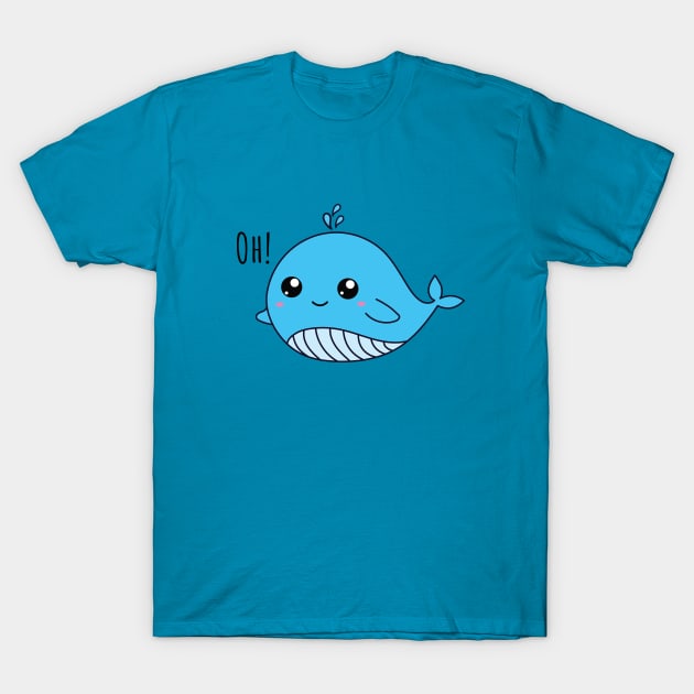 Oh Whale | Cute | Kawaii T-Shirt by joycolor